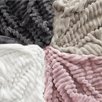 Bedsure GentleSoft Pink Fleece Blanket for Couch - Cozy Soft Blankets for Women, Cute Small Throws for Girls, 60x80 Inches
