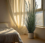Artificial Plant 71in（6ft,2pack） Tall Artificial Grass Plant,Faux Plants Indoor Home Decorative Artificial Plants & Flowers in Pot Fake Plant, House Plant Indoor