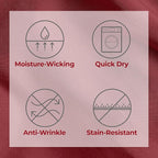 Mellanni Twin Sheets Set - 3 PC Iconic Collection Bedding - Hotel Luxury, Extra Soft, Cooling Bed Sheets - Wrinkle, Fade, Stain Resistant (Twin, Brick Red)