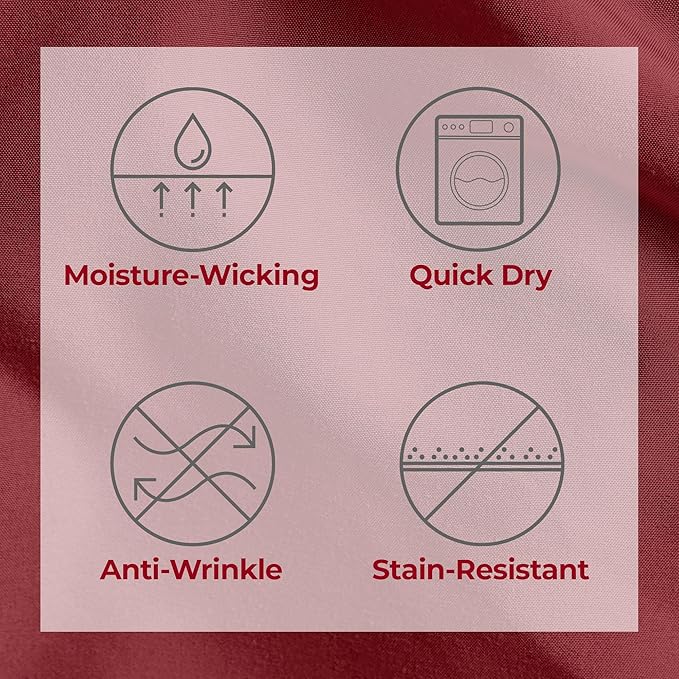 Mellanni Twin Sheets Set - 3 PC Iconic Collection Bedding - Hotel Luxury, Extra Soft, Cooling Bed Sheets - Wrinkle, Fade, Stain Resistant (Twin, Brick Red)