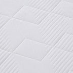 Amazon Basics Gel Memory Foam Mattress, Firm, Cooling, Queen Size Mattress, CertiPUR-US® Certified Foam, 80 x 60 x 12 inches, White/Dark Gray