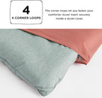Bedsure Oversized King Comforter Set - Sage Green Soft Bedding for All Seasons, Cationic Dyed Bed Set, 3 Pieces, 1 Oversized King Size Comforter (120"x98") and 2 Pillow Shams (20"x36"+2")
