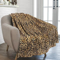 PAVILIA Cheetah Fleece Throw Blanket | Cheetah Leopard Animal Print Flannel Blanket for Twin Bed | Soft Velvet Lightweight Microfiber Blanket for Bed Couch Sofa | 60x80 Inches