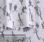 RUVANTI Flannel Sheets Twin Size - 100% Cotton Double Brushed Twin Sheets Set, Deep Pockets 16 Inches, All Seasons Breathable & Extra Soft Bed Sheets, Warm & Cozy, 3 Piece, Dry Winter