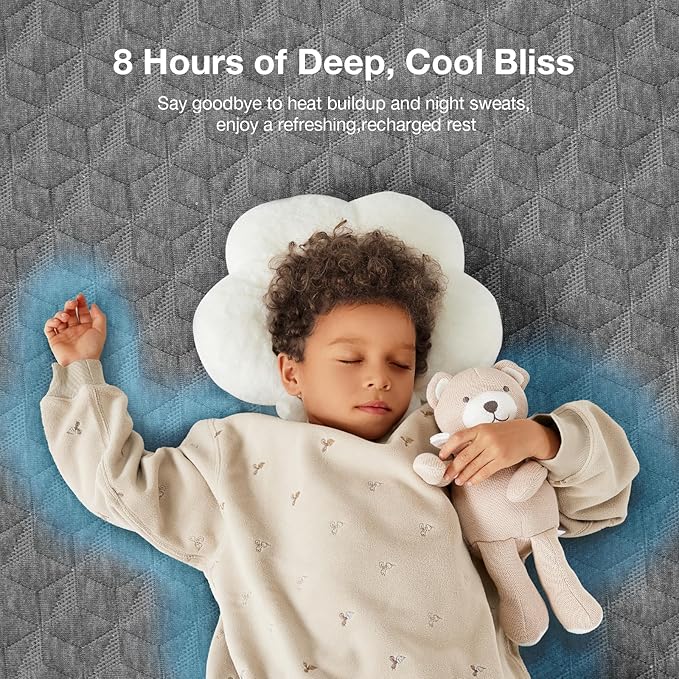 Novilla Twin Mattress for Kids, 5 Inch Twin Size Mattresses with Gel-Infused Memory Foam & Pressure-Relieving Foam for Cool Touch & Edge Support Mattress in a Box CertiPUR-US Certified