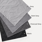 Bedsure California King Comforter Set - Grey Soft Bedding for All Seasons, Cationic Dyed Bed Set, 3 Pieces, 1 California King Size Comforter (104"x96") and 2 Pillow Shams (20"x36"+2")