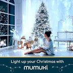 MUMUXI Battery Operated 16 Pack of Copper Wire LED Fairy Lights, 10ft Cool White, Easy to Shape, Waterproof, Indoor/Outdoor Use