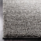 SAFAVIEH Arizona Shag Collection Accent Rug - 3'2" x 5', Brown & Ivory, Moroccan Design, Non-Shedding & Easy Care, 1.6-inch Thick Ideal for High Traffic Areas in Foyer, Living Room, Bedroom (ASG741B)