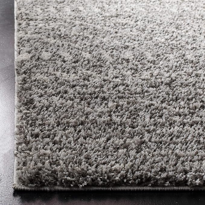 SAFAVIEH Arizona Shag Collection Area Rug - 10' x 14', Brown & Ivory, Moroccan Design, Non-Shedding & Easy Care, 1.6-inch Thick Ideal for High Traffic Areas in Living Room, Bedroom (ASG741B)