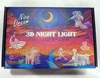 Nice Dream Soccer Night Light for Kids, 3D Illusion Night Lamp, 16 Colors Changing with Remote Control, Kids Room Decor, Toys Gifts for Children Boys Girls