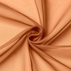 Aiyufeng Orange Sheer Curtains 96 Inches Long 2 Panels Set, Light Filtering Soft Airy Voile Rod Pocket Orange Sheer Window Drapes for Bedroom Living Room, Each 42Wx96L Inches