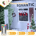 Ollny Christmas Lights Cool White, 600LED 197FT Christmas Tree Lights IP67 Waterproof, Plug in Fairy Lights with Remote 8 Modes Timer, Xmas Light for Outdoor Indoor House Holiday Decor