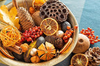 ANDALUCA Blissful Harvest Potpourri | Made in California | Large 20 oz Bag w/Fragrance Vial Included | Scents of Orange Zest, Nutmeg and Pumpkin