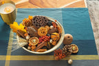 ANDALUCA Blissful Harvest Potpourri | Made in California | Large 20 oz Bag w/Fragrance Vial Included | Scents of Orange Zest, Nutmeg and Pumpkin