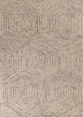 NEW HOME Andrews Mid-Century Neutral Hand-Tufted Area Rug - Ivory 9' x 12'